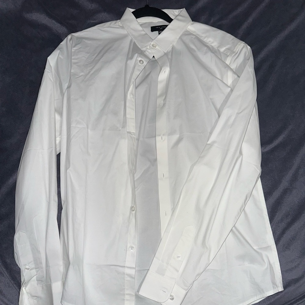 Excellent condition men’s white dress shirt